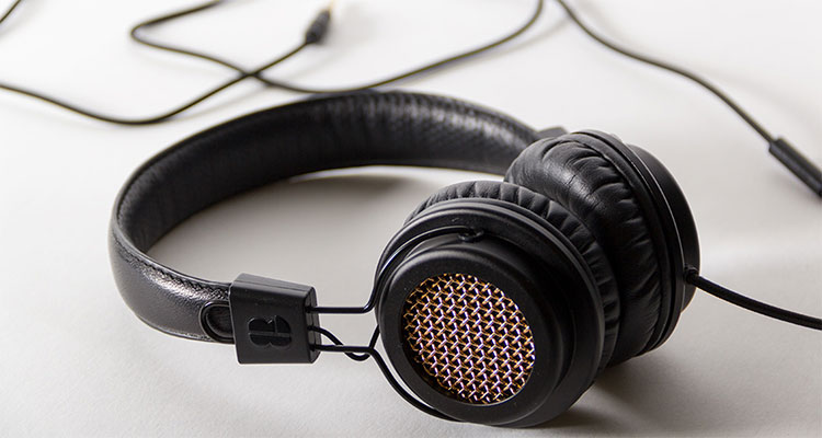 designer hoofdtelefoon