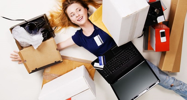 online aankopen in de feestmaand