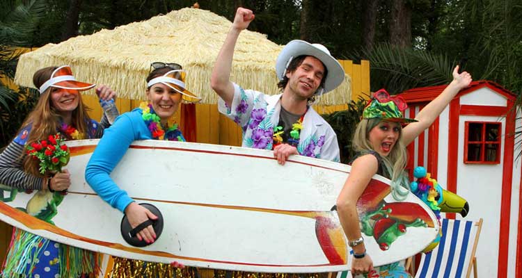 hoeveel stappen zet je op een festival