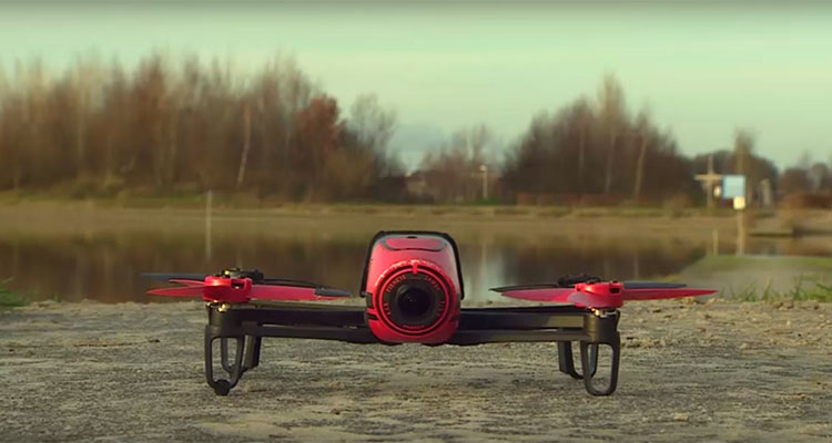 vliegen met een drone moeilijk
