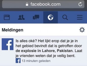 Veiligheidscheck Pakistan