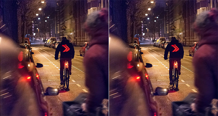 appen tijdens het fietsen