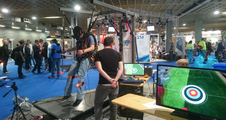 virtueel parachutespringen