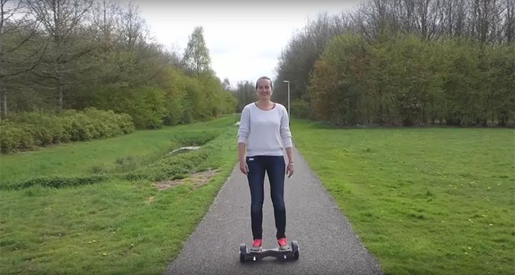 oxboard rijden moeilijk