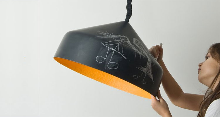 schrijfbare lamp