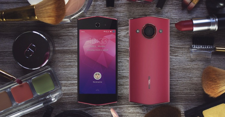 vrouwensmartphone