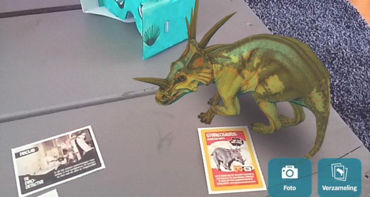 Dinoland 3D-app zorgt voor levensechte dinosaurussen