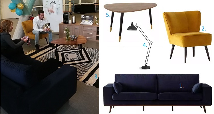 inrichting woonkamer