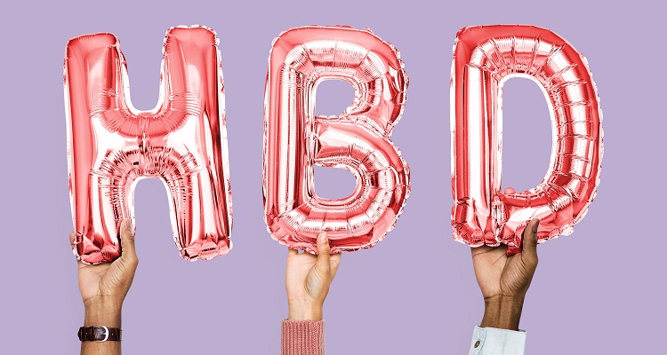 prijzen winnen - happy birthday