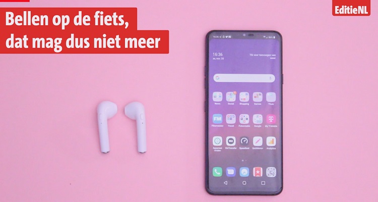 bellen op de fiets