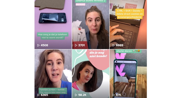 TechGirl op TikTok