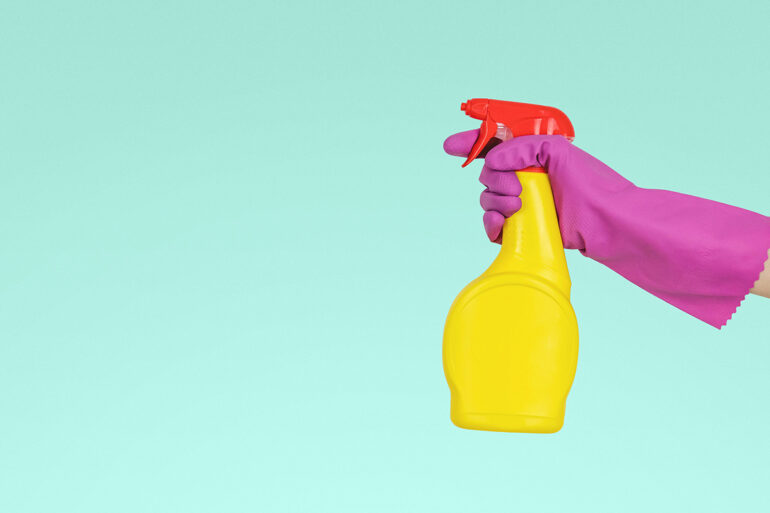 Schoonmaak spray