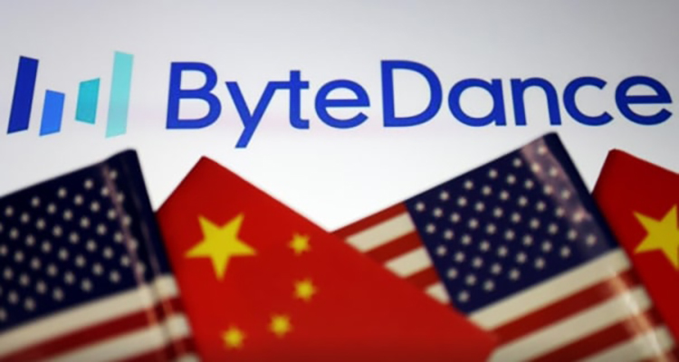 ByteDance logo met vlaggen