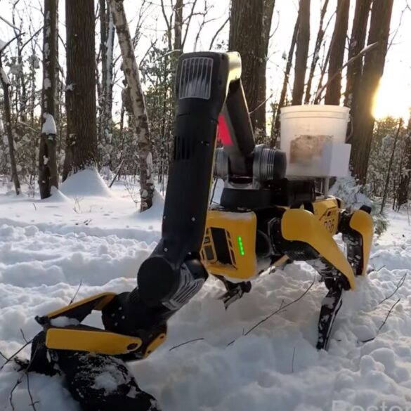 Je favoriete robot-hondje heeft nu een arm