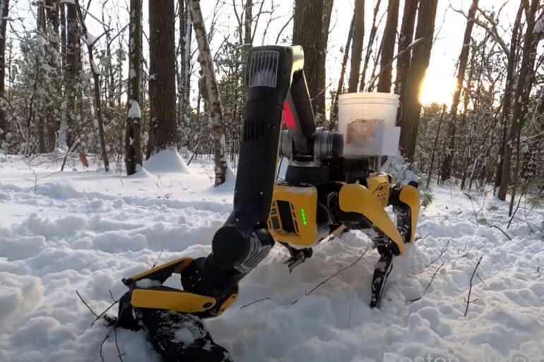 Je favoriete robot-hondje heeft nu een arm