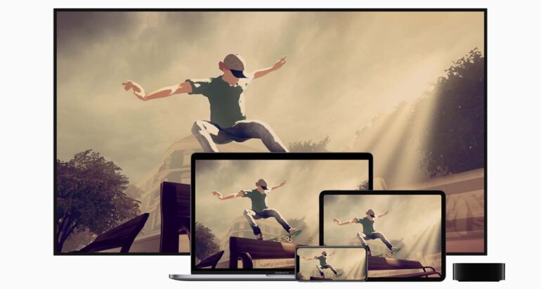 apple arcade op verschillende devices