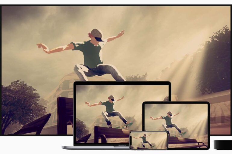 apple arcade op verschillende devices