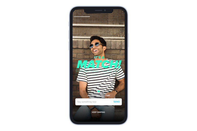 Tinder screenshot match
