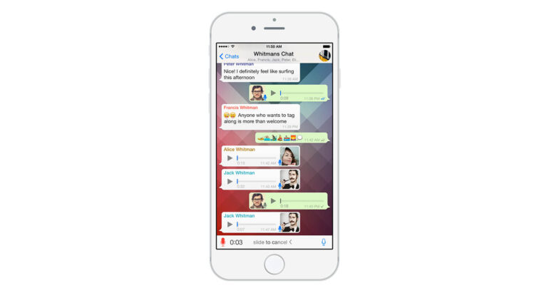 WhatsApp groepsapp