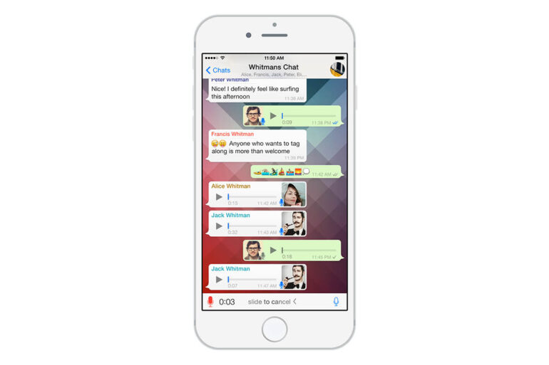 WhatsApp groepsapp