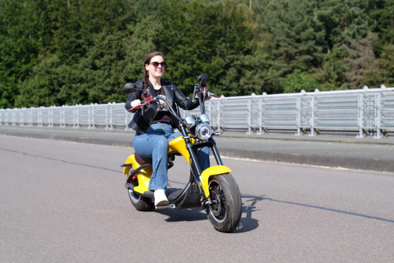 elektrische scooter huren - Anke