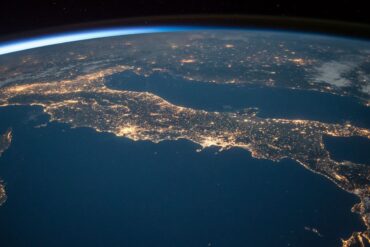 Wereld vanuit ruimte