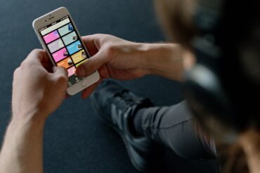 spotify app open op smartphone