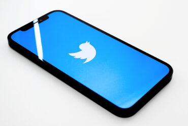 twitter app op smartphone