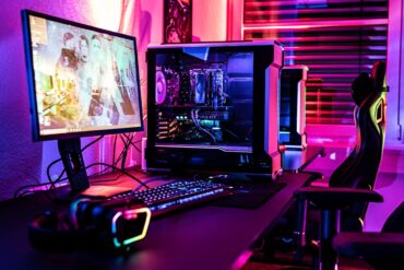 gaming setup