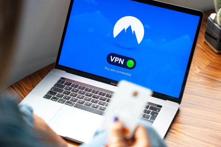 vpn op laptop