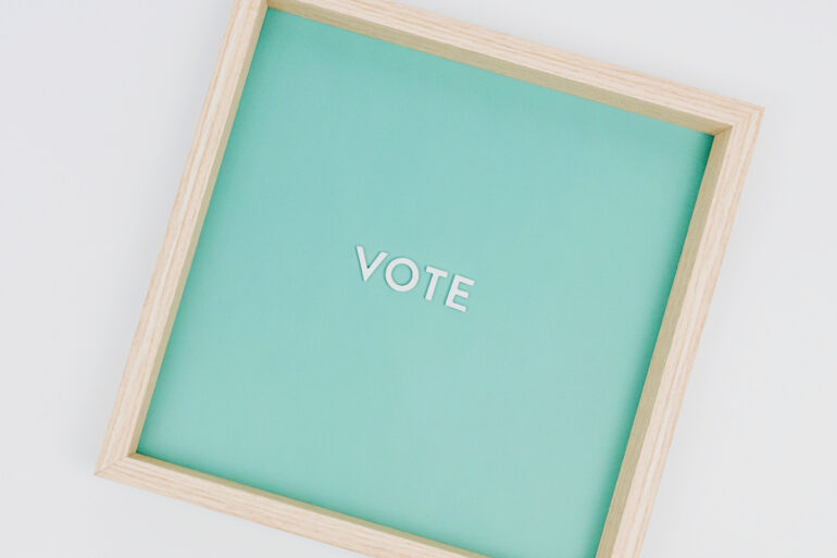 "vote"