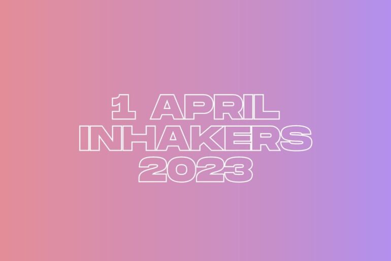 1 april inhakers 2023