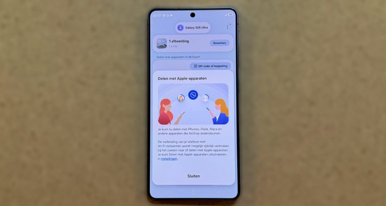 quick share airdrop