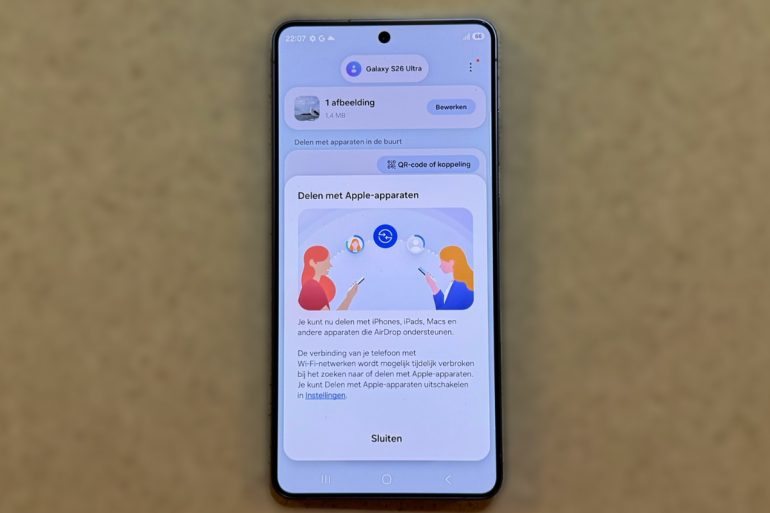 quick share airdrop