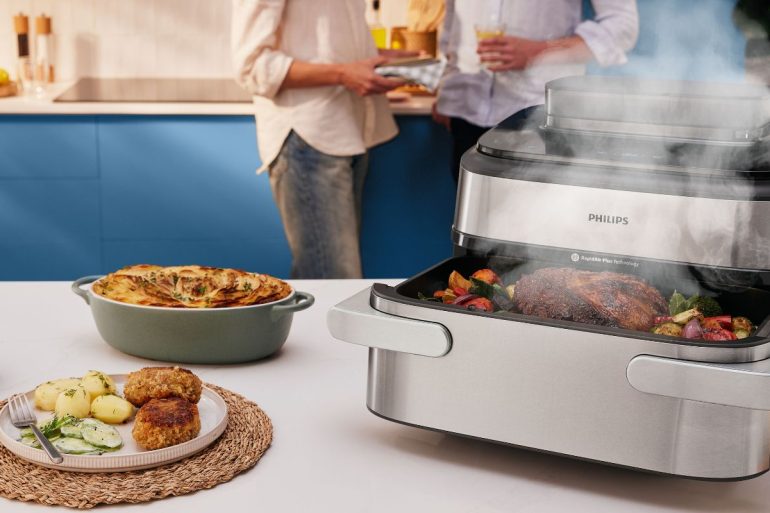 Nooit meer kiezen tussen een grote of kleine airfryer: Philips komt met Megabasket